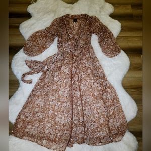 Express floral dress